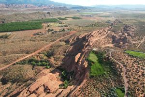 Sand Hollow 15th Orchard Aerial